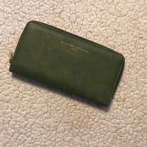 Olive green wallet